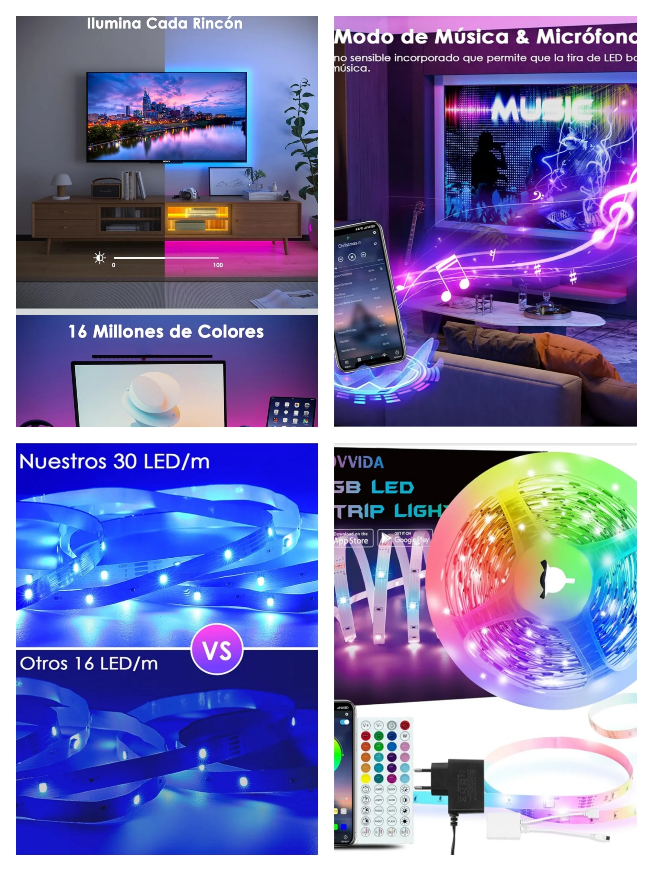 Tira LED RGB Inteligente